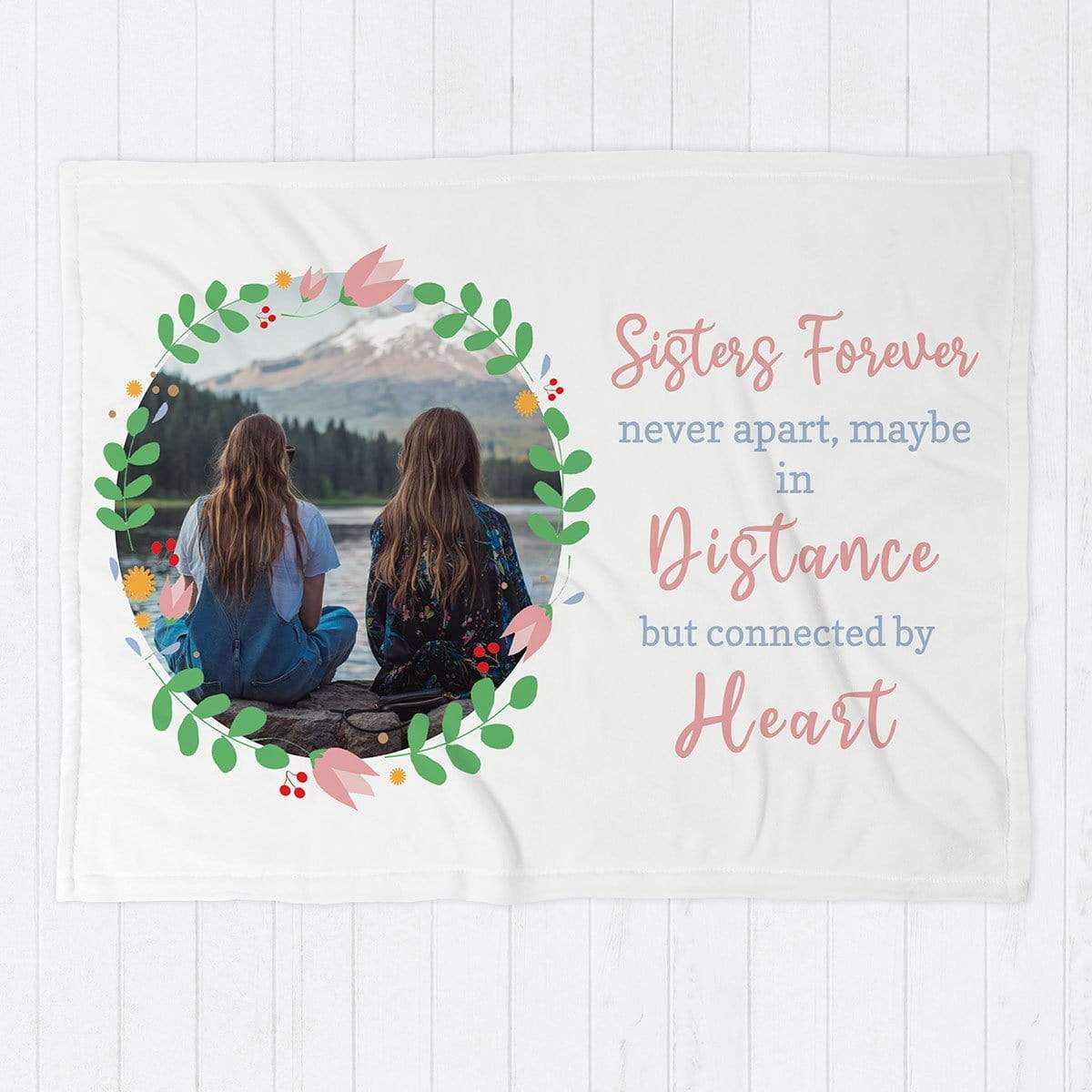 Distance Photo Blanket